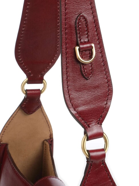 DORA Bolso de hombro / bolso de hombro Chianti / Burdeos / Dorado - Bolsos Mujer