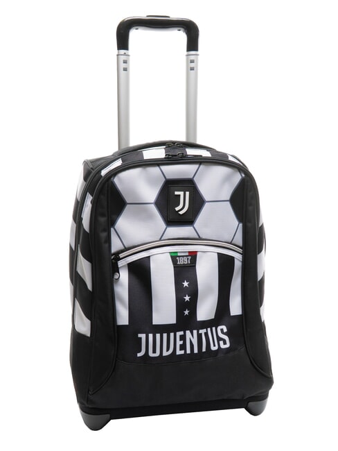 #BOOTIT Mochila con carro RAYA NEGRO / BLANCO - Mochilas con ruedas