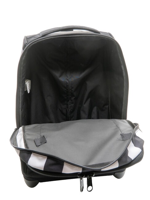 #BOOTIT Mochila con carro RAYA NEGRO / BLANCO - Mochilas con ruedas