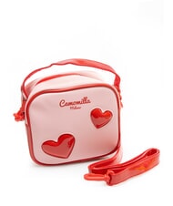 CAMOMILLA PAINTED HEART Mini bolso de mano, con bandolera LOLLIPOP PINK - Bolsas y accesorios  ni&ntilde;os - 2
