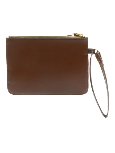 CHIARA Bolso de mano de piel BROWN - Bolsos Mujer