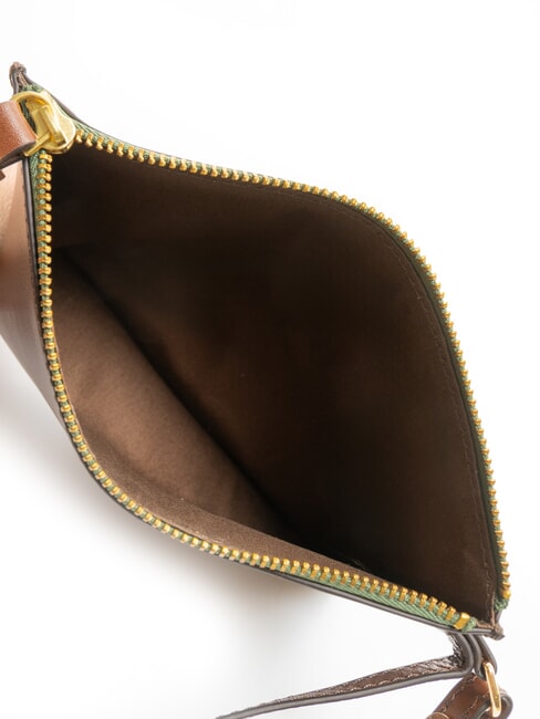 CHIARA Bolso de mano de piel BROWN - Bolsos Mujer
