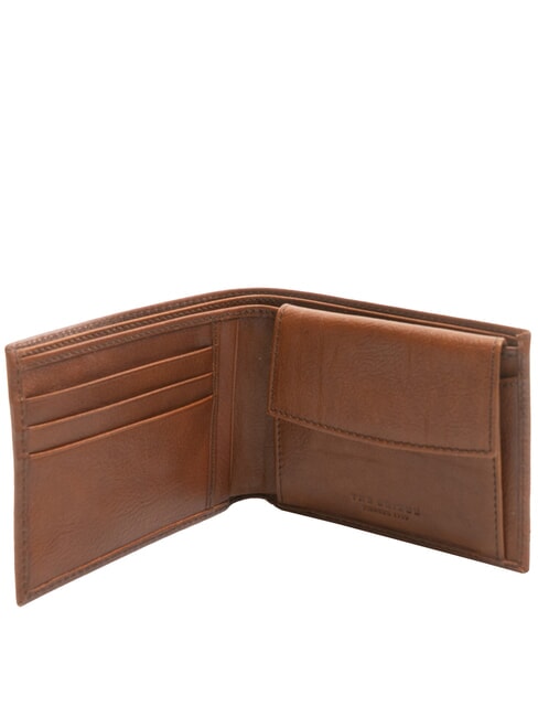 CESARE  Cartera de cuero Marrón / Paladio - Carteras Hombre