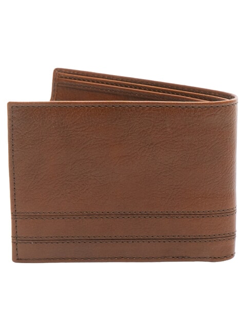 CESARE  Cartera de cuero Marrón / Paladio - Carteras Hombre