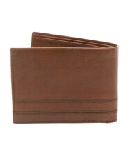 THE BRIDGE CESARE  Cartera de cuero Marrón / Paladio - Carteras Hombre - 3