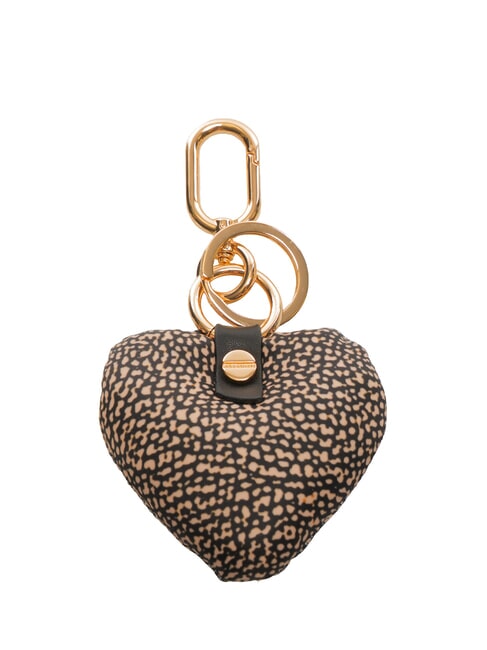 KEYRING Cuore Llavero con dije OP / NATURAL / NEGRO - Llaveros
