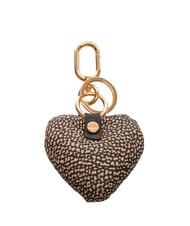 BORBONESE KEYRING Cuore Llavero con dije OP / NATURAL / NEGRO - Llaveros - 2