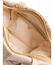 BORBONESE CROISSANT  Bolso de hombro arena - Bolsos Mujer - 5