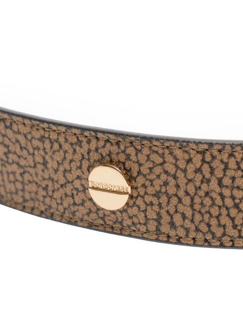 GRAFFITI Cinturón con tachuelas op natural / negro - Cinturones