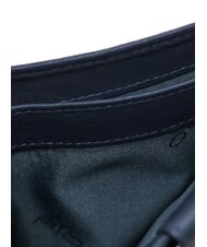 PIQUADRO AKRON Cartera de piel con monedero azul - Carteras Hombre - 3