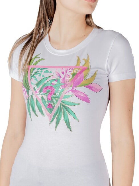 CN SS LEAF camiseta de manga corta purwhite - camiseta