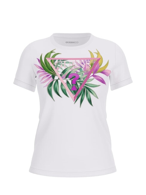CN SS LEAF camiseta de manga corta purwhite - camiseta