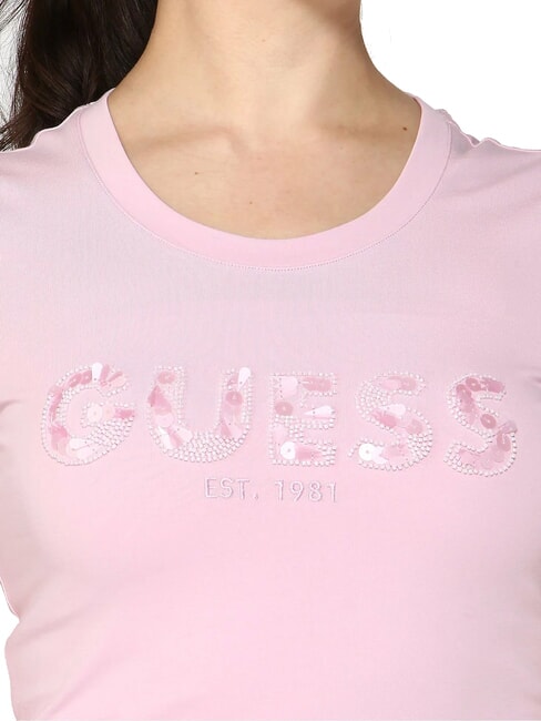 CN SS LOGO camiseta de manga corta crema lila - camiseta