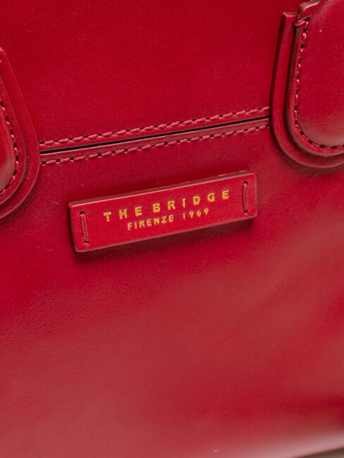 ELETTRA Bolso de piel con bandolera baya abad. oro - Bolsos Mujer