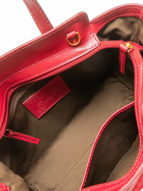 ELETTRA Bolso de piel con bandolera baya abad. oro - Bolsos Mujer