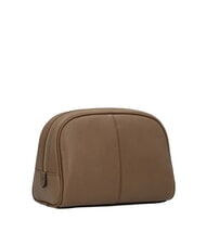 THE BRIDGE ELISABETTA Belleza de cuero mediana ostra abb. oro - Neceser - 2