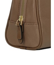 THE BRIDGE ELISABETTA Belleza de cuero mediana ostra abb. oro - Neceser - 4