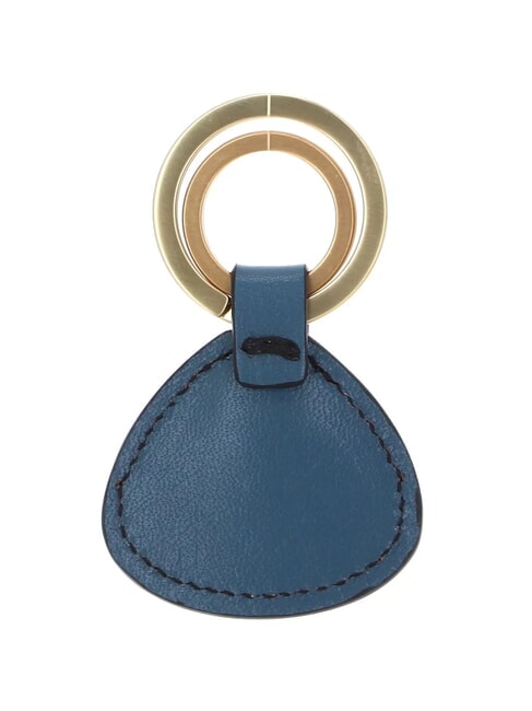 DUCCIO Llavero de cuero con dije cielo con oro - Llaveros