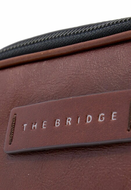 FILIPPO Estuche de belleza de cuero Marrón / Rutenio - Neceser