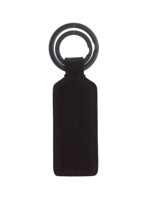 DUCCIO Llavero de cuero con dije castaña dulce rutenio dk - Llaveros