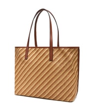 GUESS VIKKY II  Bolso de hombro natural / coñac - Bolsos Mujer - 3