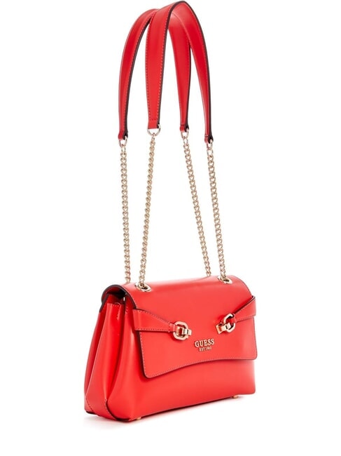 LORELEI  Bolso de hombro rojo coral - Bolsos Mujer