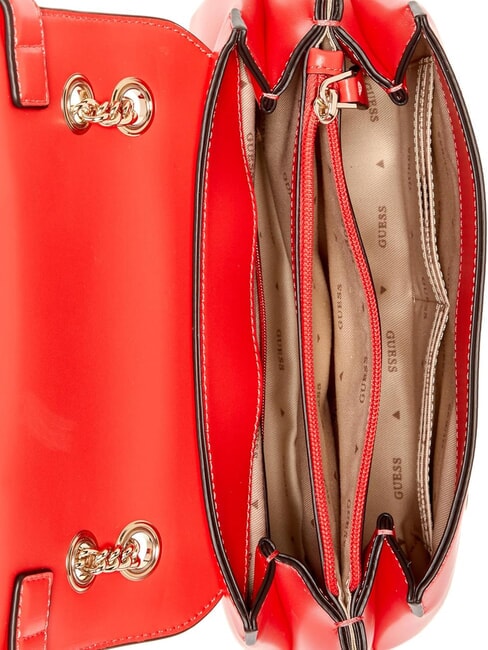 LORELEI  Bolso de hombro rojo coral - Bolsos Mujer
