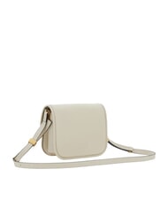 PINKO LOVE BOX Mini bolso de napa con solapa blanco seda-oro antiguo - Bolsos Mujer - 3