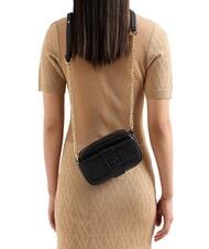 ARMANI EXCHANGE SUSIE SOFT Mini bolso de hombro negro - Bolsos Mujer - 5