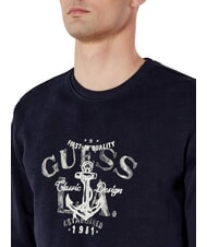 GUESS ANCHOR Sudadera de algod&oacute;n smartblue - Sudaderas - 3