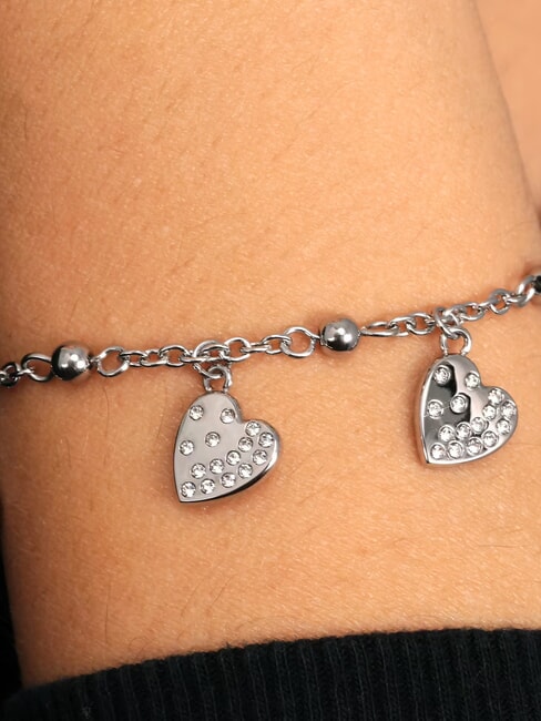TALISMANI Pulsera de acero con cristales SILVER - Pulseras