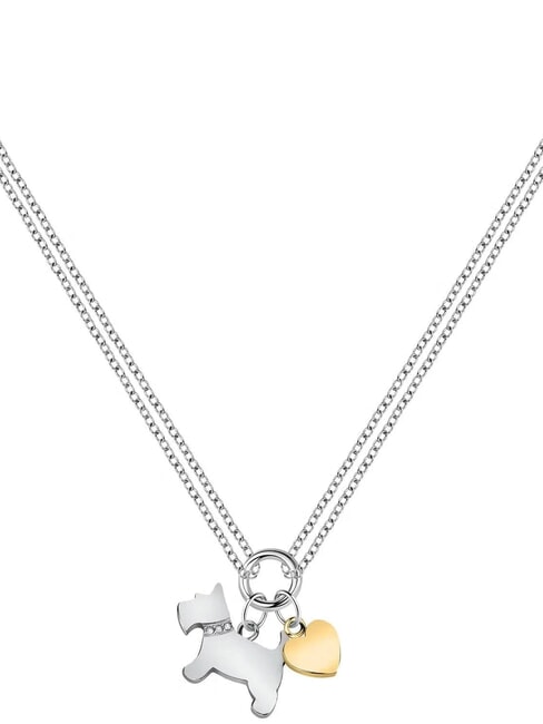 TALISMANI Collar de acero con cristales ACERO - Collares