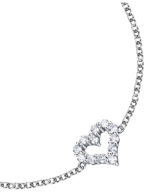 TESORI  Pulsera de plata 925 con circonitas SILVER - Pulseras