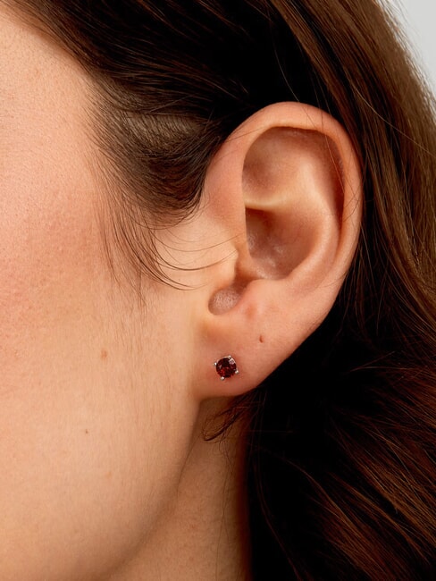 TESORI  Pendientes de plata ACERO - Pendientes