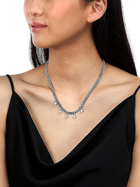 COLORI Collar SILVER - Collares