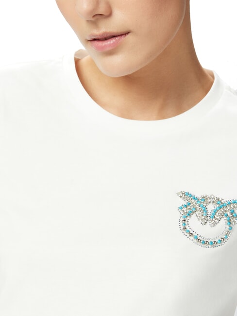 NAMBRONE  Camiseta de algod&oacute;n blanco-blanco como la nieve - camiseta