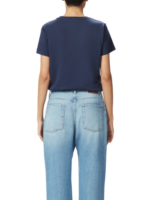 NAMBRONE  Camiseta de algodón abismo azul - camiseta