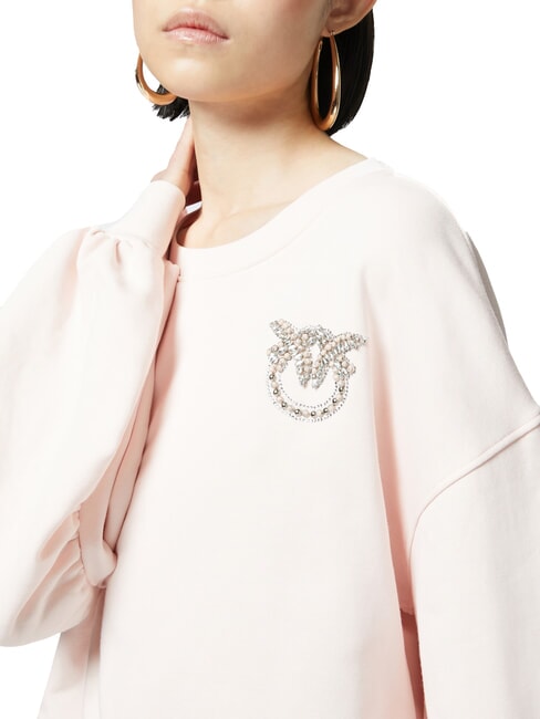 CERESOLE  Camisa de entrenamiento rosa pálido-marrón - Sudaderas de mujer