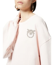 PINKO CERESOLE  Camisa de entrenamiento rosa pálido-marrón - Sudaderas de mujer - 3