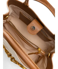 TOSCA BLU CECILIA Bolso de lona con bandolera CUERO - Bolsos Mujer - 5