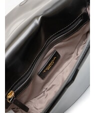 TOSCA BLU KORA Bolso de piel con solapa negro - Bolsos Mujer - 4