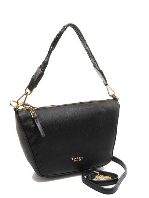 BIANCA Bolso mediano de piel CORAL - Bolsos Mujer