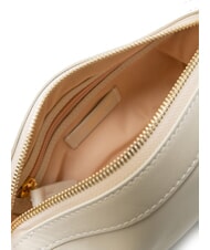 TOSCA BLU ANGIE Bolso bandolera pequeño de piel blanco marfil - Bolsos Mujer - 5