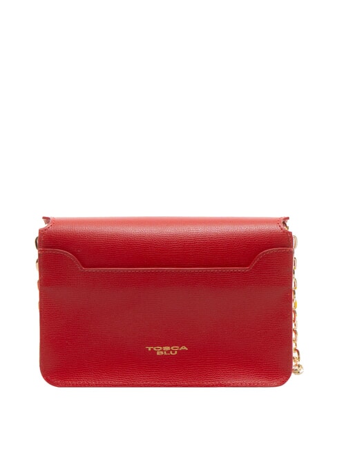 BIANCA Cadena de cuero para bolso de hombro CORAL - Bolsos Mujer