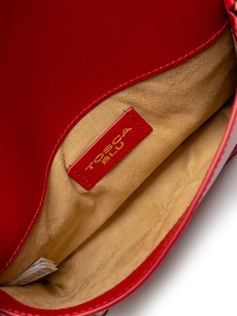 BIANCA Cadena de cuero para bolso de hombro CORAL - Bolsos Mujer