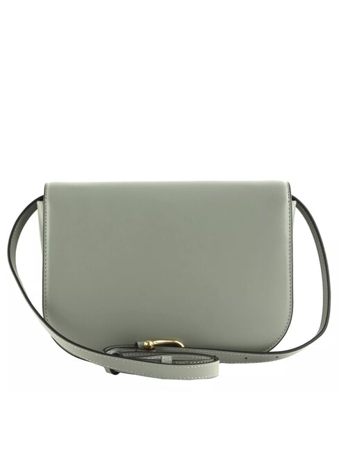 SFERA Bolso de piel con solapa agaveb - Bolsos Mujer