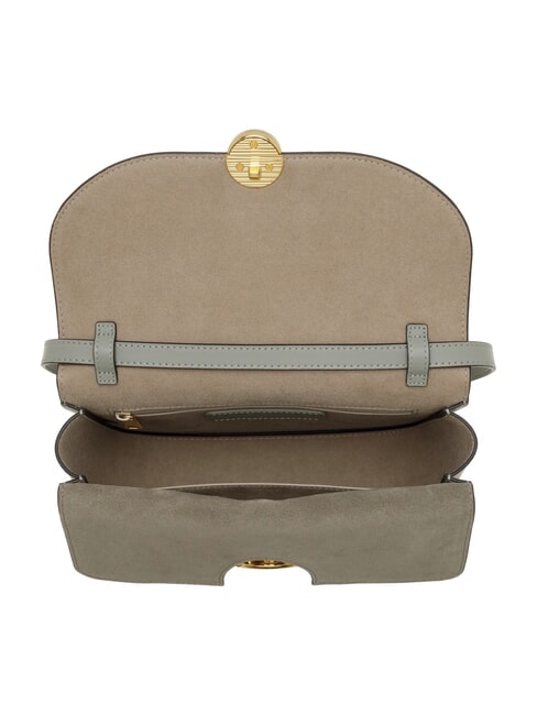 SFERA Bolso de piel con solapa agaveb - Bolsos Mujer