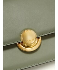 FURLA SFERA Bolso bandolera de piel con solapa agaveb - Bolsos Mujer - 3