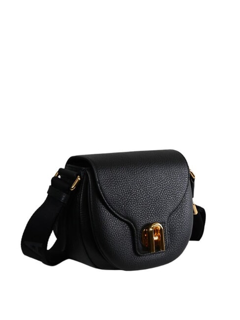 LOTUS  Mini bolso de hombro negro + tonos negros - Bolsos Mujer