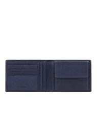 PIQUADRO RHINO  Cartera de cuero azul - Carteras Hombre - 2